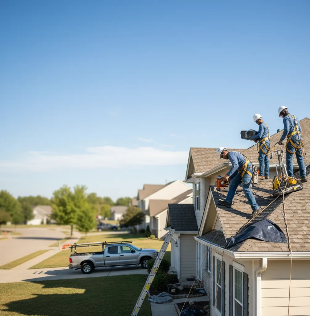 Shingle Replacement in Center Point, IA